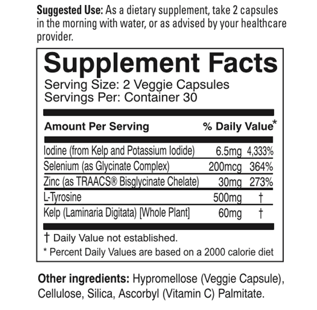 thyroid support traacs facts